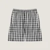 Bermudashorts aus Baumwolle mit Gingham-Muster
