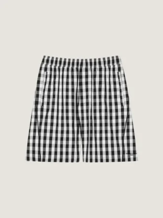 Bermudashorts aus Baumwolle mit Gingham-Muster