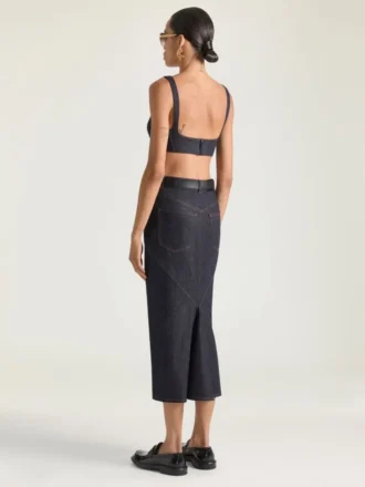 BH-Top aus Raw Denim