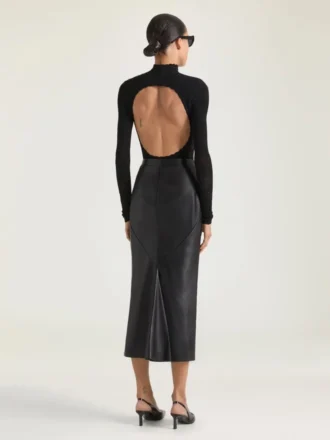 Body aus floraler Spitze