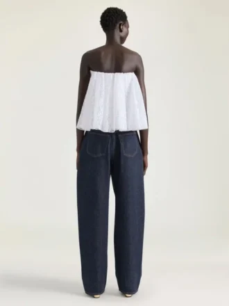 Bustier-Cape-Top aus Spitze