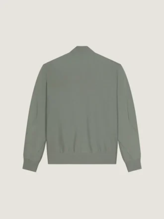 Couture-Cardigan mit Nahtverzierung aus Fleece, bestickt mit „Givenchy Paris“