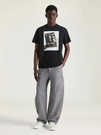 T-Shirt aus Baumwolle mit Filmklappe-Print