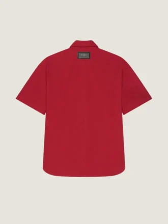 Couture-Hemd mit Nahtdetails aus überfärbtem Denim