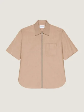 Couture-Naht-Hemd mit Reißverschluss