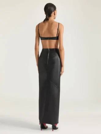 Cutaway-BH aus Leder