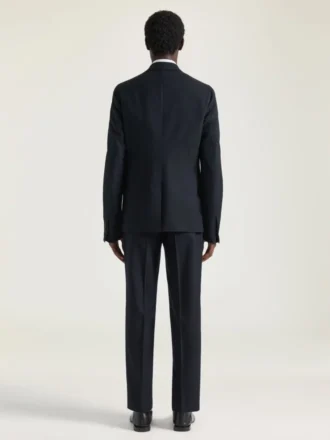 Dekonstruierte Einreiherjacke aus Flanell