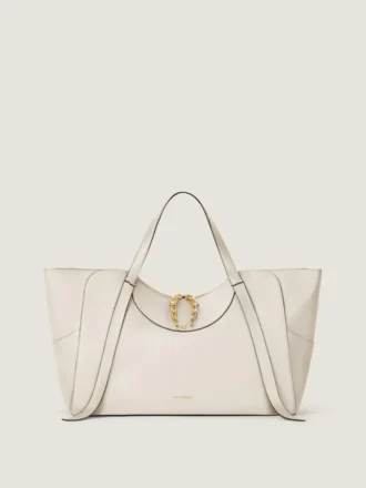 Die Snatch-Tasche in genarbtem Leder