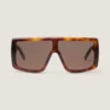 Eckige Sonnenbrille aus Acetat