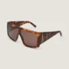 Eckige Sonnenbrille aus Acetat