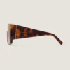 Eckige Sonnenbrille aus Acetat