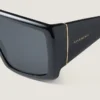 Eckige Sonnenbrille aus Acetat