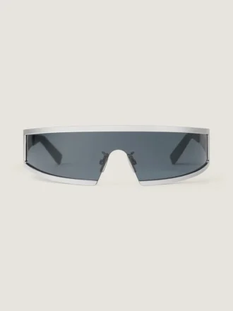 Eckige Sonnenbrille aus Metall