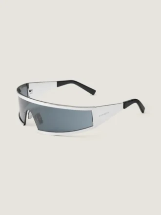 Eckige Sonnenbrille aus Metall