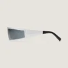 Eckige Sonnenbrille aus Metall