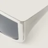 Eckige Sonnenbrille aus Metall