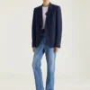 Einreihiger Blazer aus Wolle und Mohair Einreihiger Blazer aus Wolle und Mohair