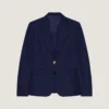 Einreihiger Blazer aus Wolle und Mohair Einreihiger Blazer aus Wolle und Mohair