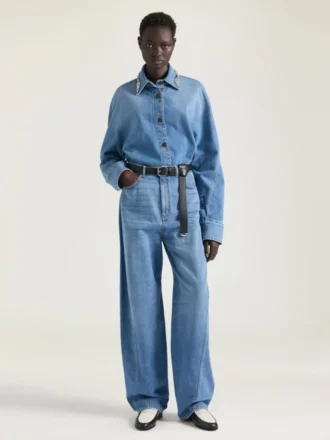 gewaschene Cocoon-Jeans