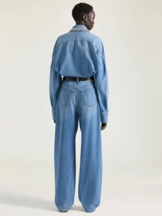 gewaschene Cocoon-Jeans