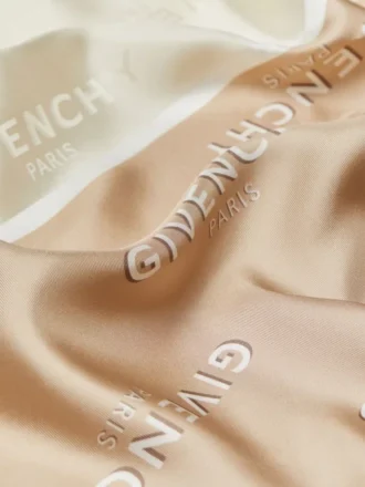 Givenchy Shadow Bicolor-Taschentuch aus Seide