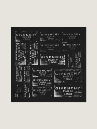 Givenchy-Stempel-Schal aus Seide