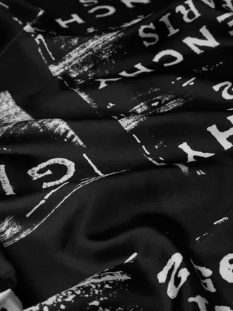 Givenchy-Stempel-Schal aus Seide