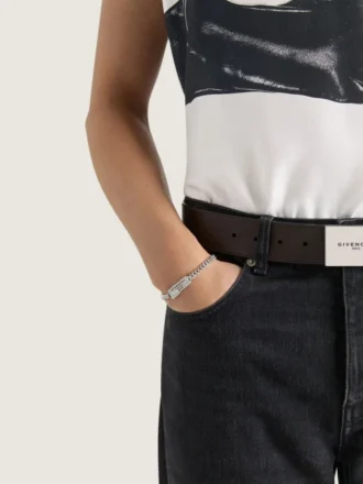 Givenchy Tape-Armband aus Metall und Emaille