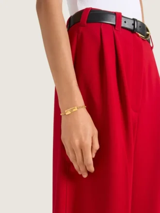 Givenchy Tape-Armband aus Metall und Emaille