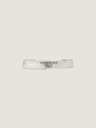 Givenchy Tape-Armreif aus Metall und Emaille
