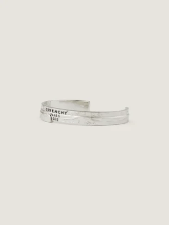 Givenchy Tape-Armreif aus Metall und Emaille