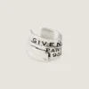 Givenchy Tape Earcuff aus Metall und Emaille