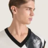 Givenchy Tape Earcuff aus Metall und Emaille