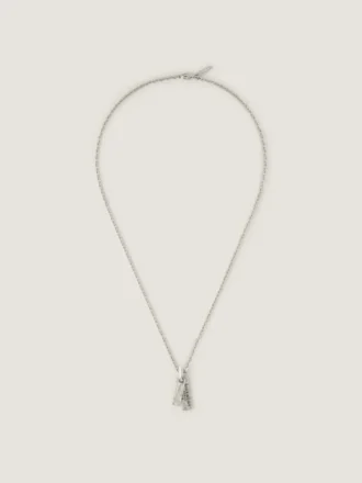 Givenchy Tape Halskette aus Metall und Emaille