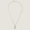 Givenchy Tape Halskette aus Metall und Emaille Givenchy Tape Halskette aus Metall und Emaille