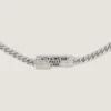 Givenchy Tape Halskette aus Metall und Emaille Givenchy Tape Halskette aus Metall und Emaille