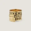 Givenchy Tape Ring aus Metall und Emaille
