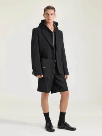 Große Tasche aus Leder mit Prägung von Antigona