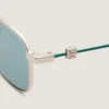 Gv Speed Unisex-Sonnenbrille aus Metall und Emaille