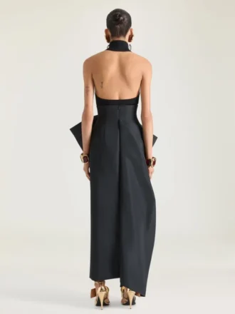 Midirock aus Polyfaille mit Schleifendetail