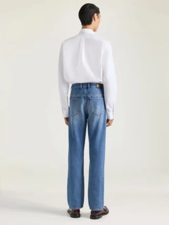 Hemd aus Baumwoll-Oxford mit Givenchy Paris-Jacquard