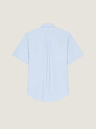 Hemd aus Baumwoll-Oxford mit Givenchy Paris-Jacquard