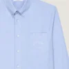 Hemd aus Baumwoll-Oxford mit Givenchy Paris-Stickerei