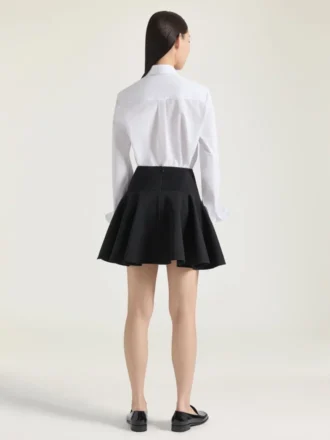 Hemd aus Popeline mit Givenchy-Stickerei