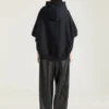 Hoodie-Sweatshirt aus Fleece mit Givenchy-Tape-Print