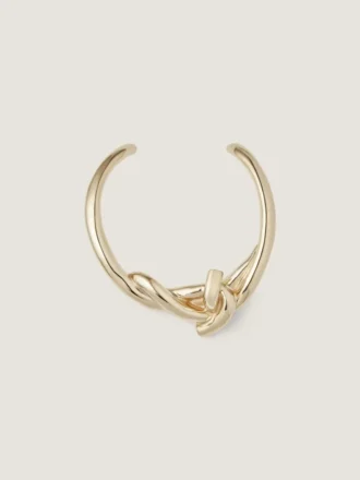 Kettenglied-Torque-Halskette aus Metall