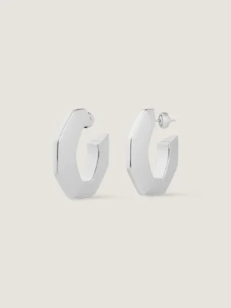 Kettenohrringe aus Metall