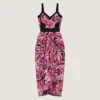 Kleid aus floralem Jacquard Kleid aus floralem Jacquard