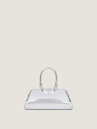 Kleine Antigona East-West-Tasche aus laminiertem Leder