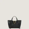 Kleine Snatch-Tasche aus genarbtem Leder Kleine Snatch-Tasche aus genarbtem Leder